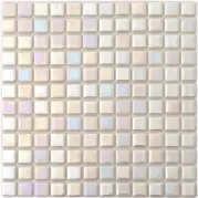 Мозаика Pixmosaic Glass Super White 2.5x2.5 31.7x31.7 Pool № 101