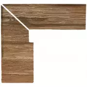 Угловой элемент Gresmanc Taiga Zanquin Recto Evo Derecho 27x30.5 правый