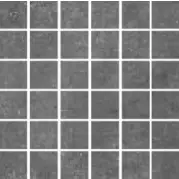 Мозаика 92063 Blue Evolution Mosaico Anthracite Rett 30x30 La Fabbrica