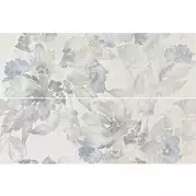 Панно Ascot Ceramiche Prowall Fiaba White Avio Grey Comp 2pz 25x75 PWLF134