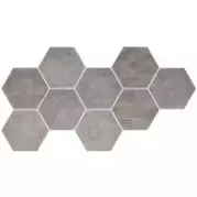 Напольная плитка CIR Docklands Freeport Grey Hexagon 24x27,7