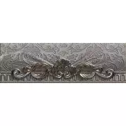 Бордюр El Molino Leonora Cenefa Plata-Perla 25x8
