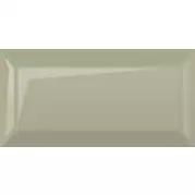 Плитка Golden Tile Metrotiles Оливковый грань 10х20 настенная 46R061