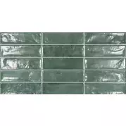 Плитка Ecoceramic Pool Green настенная 31.6x60