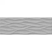 Плитка Polcolorit Cristal Grigio Struktura 24.4x74.4 настенная
