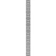 Бордюр Paradyz Martynika Silver Szklana 3x40