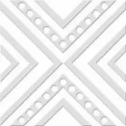 Декор Нефрит Румба Белый 9,9x9,9