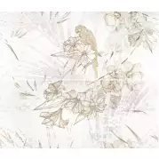 Панно 532013 Natural Decoro Tropical Modulo B+D White 64x75 Roberto Cavalli