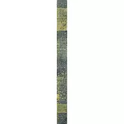 Бордюр 147-012-16 Wonder Listello Anthracite Gold 7.5x90 Gemma