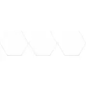 Керамогранит Oset Versalles HEX White 20x24
