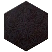 Керамогранит Equipe 20463 Hexatile Venice Negro 17.5x20