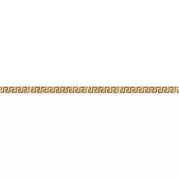 Бордюр Versace Solid Gold white 2.5x60 265061