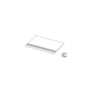 Ступень La Fabbrica Storm Gradino Bordo Grip Dark 20 mm R11 Costa Retta 30x60 117518