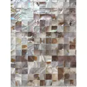 Мозаика Pixmosaic Перламутр из натурального перламутра на сетке 30x30 PIX700-1