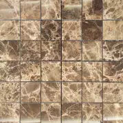 Мозаика Marmocer Mosaic Emperador Dark 4.7x4.7 31.2x31.2 MC028-M1