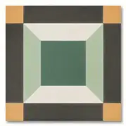 Керамогранит DNA Tiles Sync Cube Green 15х15 125641