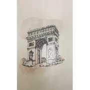 Декор Belleza Лидия Париж 1 Арка 25x40