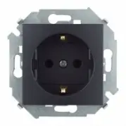 Электрическая розетка Simon 15 1591443-038 Серый