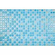 Настенная плитка Mosaiker Stability Blue 20x30