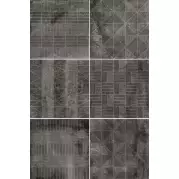 Керамогранит 23596 Urban Handmade Dark 20x20 Equipe