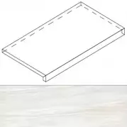 Ступень Rex Ceramiche Les Origines De Rex O Doree Glossy Gradino 33x120 770372