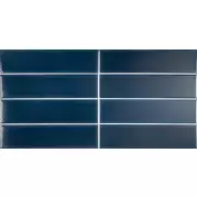Плитка Equipe Limit Bleu Izu 6x24.6 настенная 27535