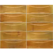 Плитка Equipe Hanoi Arco Caramel 6.5x20 настенная 30063