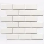 Мозаика Bonaparte Brick White 4.5x9.5 28.8x29.2