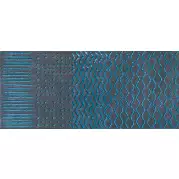 Плитка Naxos Raku Symbol Turquoise 26x60.5 настенная 100164