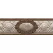 Бордюр Cifre Ceramica Sophie Roseton Moka Cenefa 6x20