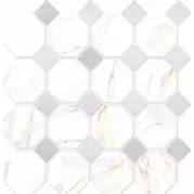 Мозаика 6000895 Cava Mosaico Ottagona satin f. 30x30 Vallelunga