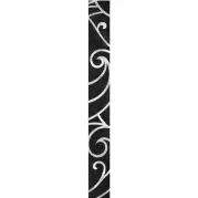 Бордюр 10214001097 Prime black border 02 6.5x60 Gracia Ceramica