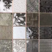 Мозаика Mosaicos 186637 Tiffany Black 28.1x28.1 Dune
