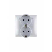 Электрическая розетка Simon 15 1590459-033 Серый