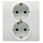 Электрическая розетка Legrand Etika 672223 Белый