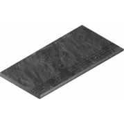 Ступень Italon Materia X2 Titanio Gradino Round Grip Dx 30x60 закругленная правая 620040000068