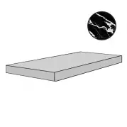 Ступень Floor Gres B and W Marble Fragment Mat Gradino Sx 33x120 767441