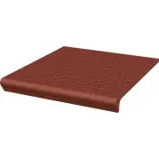 Ступень Natural Rosa Duro простая с носиком структ 30х33 Paradyz