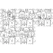 Керамогранит Codicer Oh My Dog White 25x25