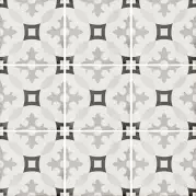 Декор 24417 Art Nouveau Karlsplatz Grey 20x20 Equipe