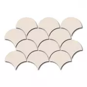 Мозаика 21966 Scale Fan Mosaic Cream 30x43 Equipe