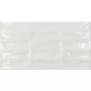 Плитка Ecoceramic Pool White настенная 31.6x60