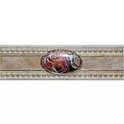Бордюр Venus Ceramica Crystal Cen. Mix Medallionplain 7x25