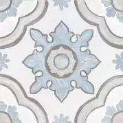 Керамогранит Cifre Ceramica Adobe Basma Decor White Mate 20x20