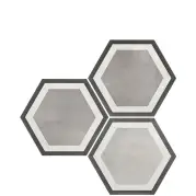 Керамогранит Durstone Six Cementine Pisa Grey 23x27