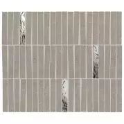 Мозаика Atlas Concorde Italy Boost Mineral Grey Domino Lux 29.2x35 AIHI