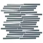 Мозаика Italon Element Silk Petrolio Mos.Strip 29.2x31.3 600110000920