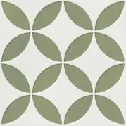 Керамогранит Harmony Mayari Green Petals 22.3x22.3 37798