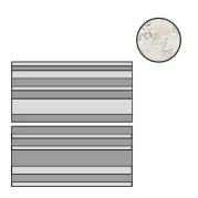 Декор Casa Dolce Casa Plimatech White 02 9mm Mur 3D A+B 30x60 776729