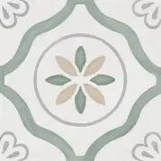 Керамогранит Harmony Sirocco Green Petals 22.3x22.3 36157